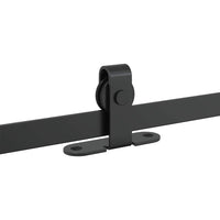 vidaXL Kit Anta Scorrevole Armadio in Acciaio al Carbonio 244 cm