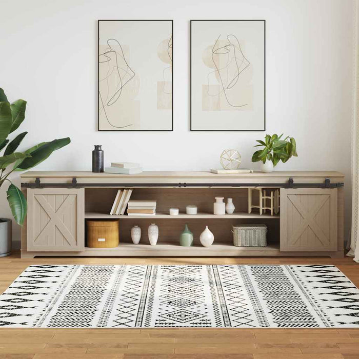 Kit Anta Scorrevole Armadio in Acciaio al Carbonio 244 cm