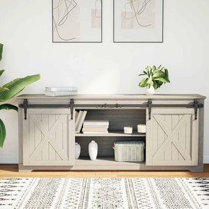 Kit Anta Scorrevole per Armadio 152 cm in Acciaio al Carbonio