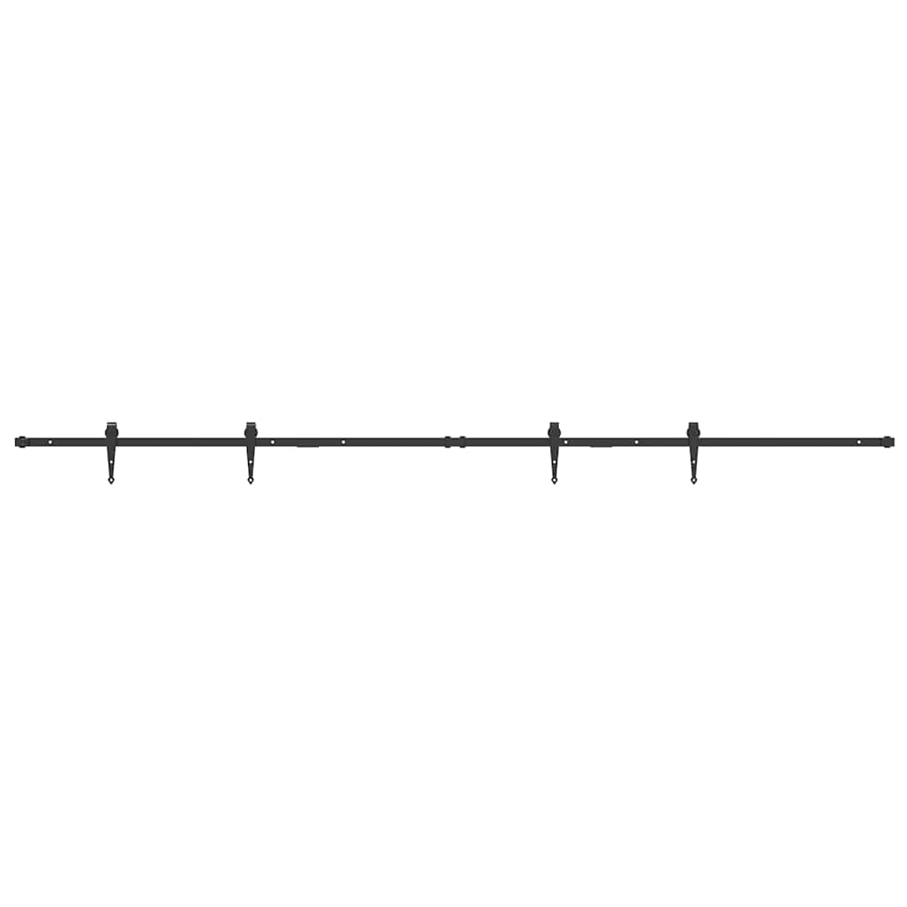 Kit Anta Scorrevole Armadio in Acciaio al Carbonio 244 cm 4009689
