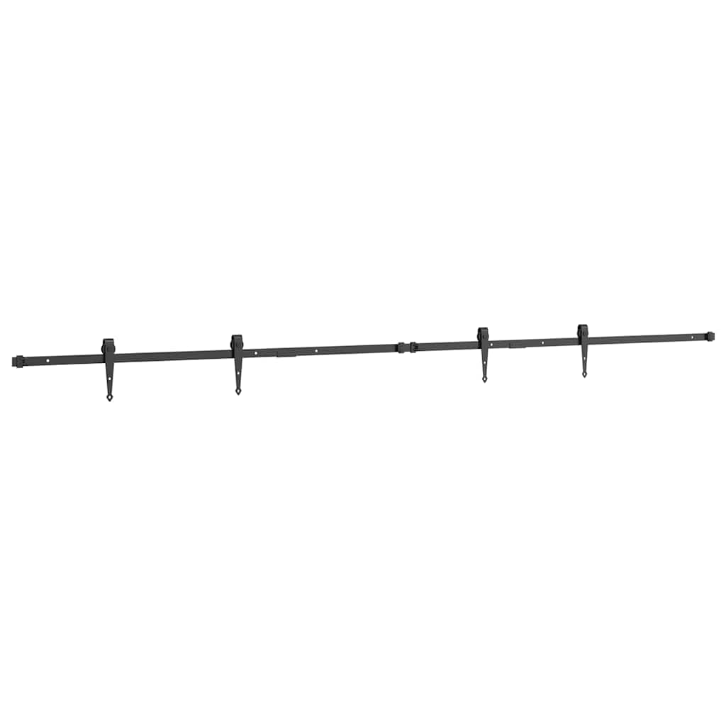 Kit Anta Scorrevole Armadio in Acciaio al Carbonio 244 cm 4009689