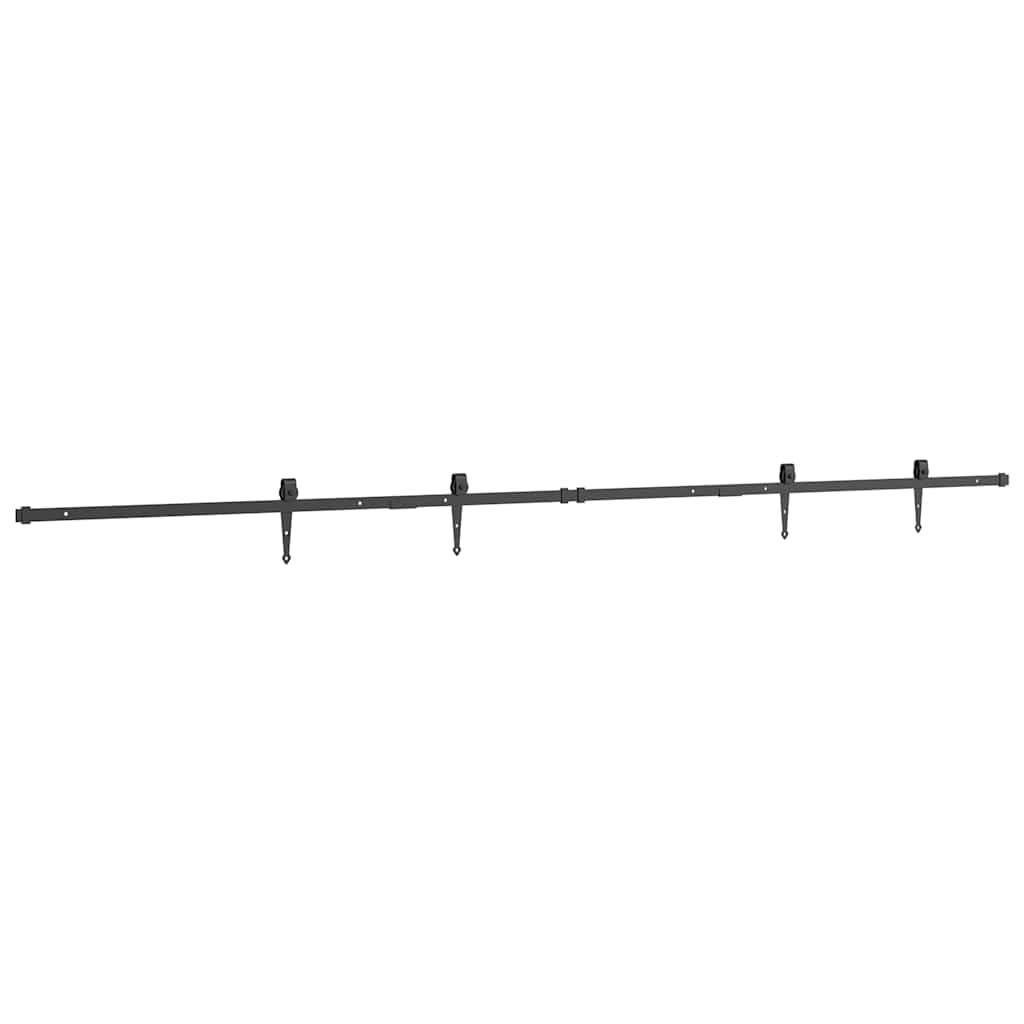 Kit Anta Scorrevole Armadio in Acciaio al Carbonio 244 cm 4009689
