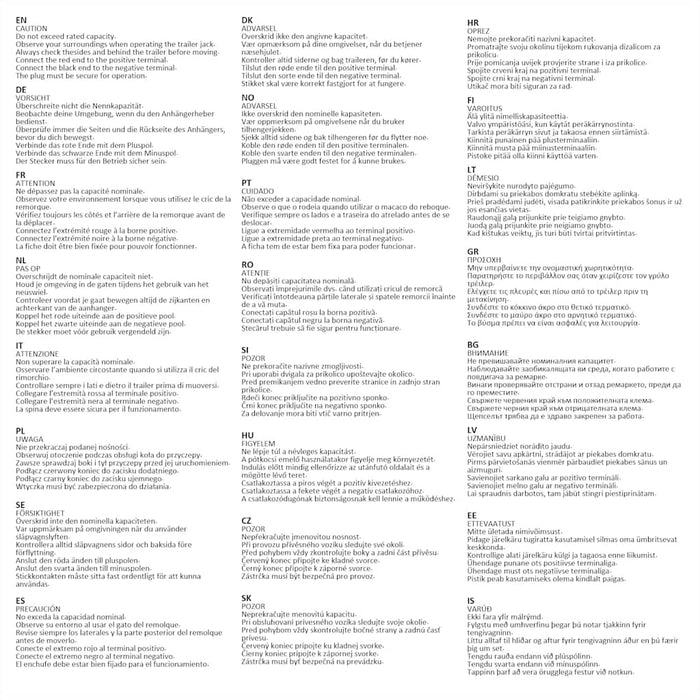 Puleggia Tenditrice Motorizzata in Alluminio Rimorchio 12V 350W 3284106