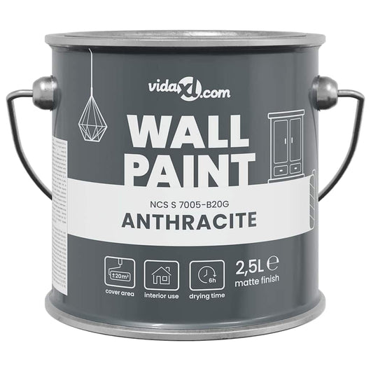 Pittura murale Antracite 16.5 x 16.5 x 15.9 cm 4008517