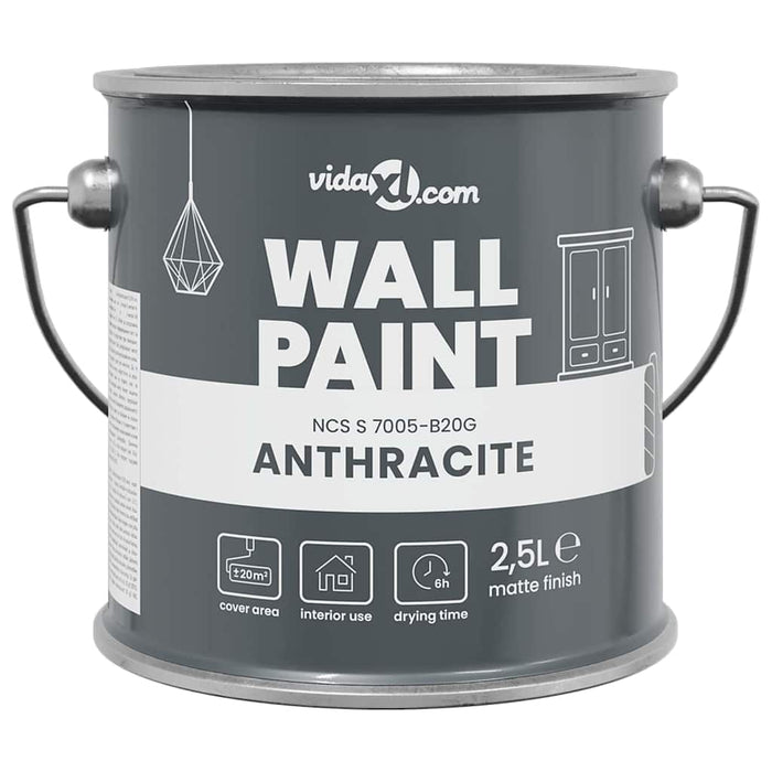 Pittura murale Antracite 16.5 x 16.5 x 15.9 cm 4008517