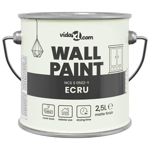 vidaXL Pittura murale Ecrù 16.5 x 16.5 x 15.9 cm