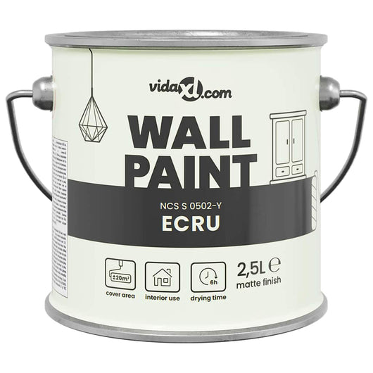 vidaXL Pittura murale Ecrù 16.5 x 16.5 x 15.9 cm
