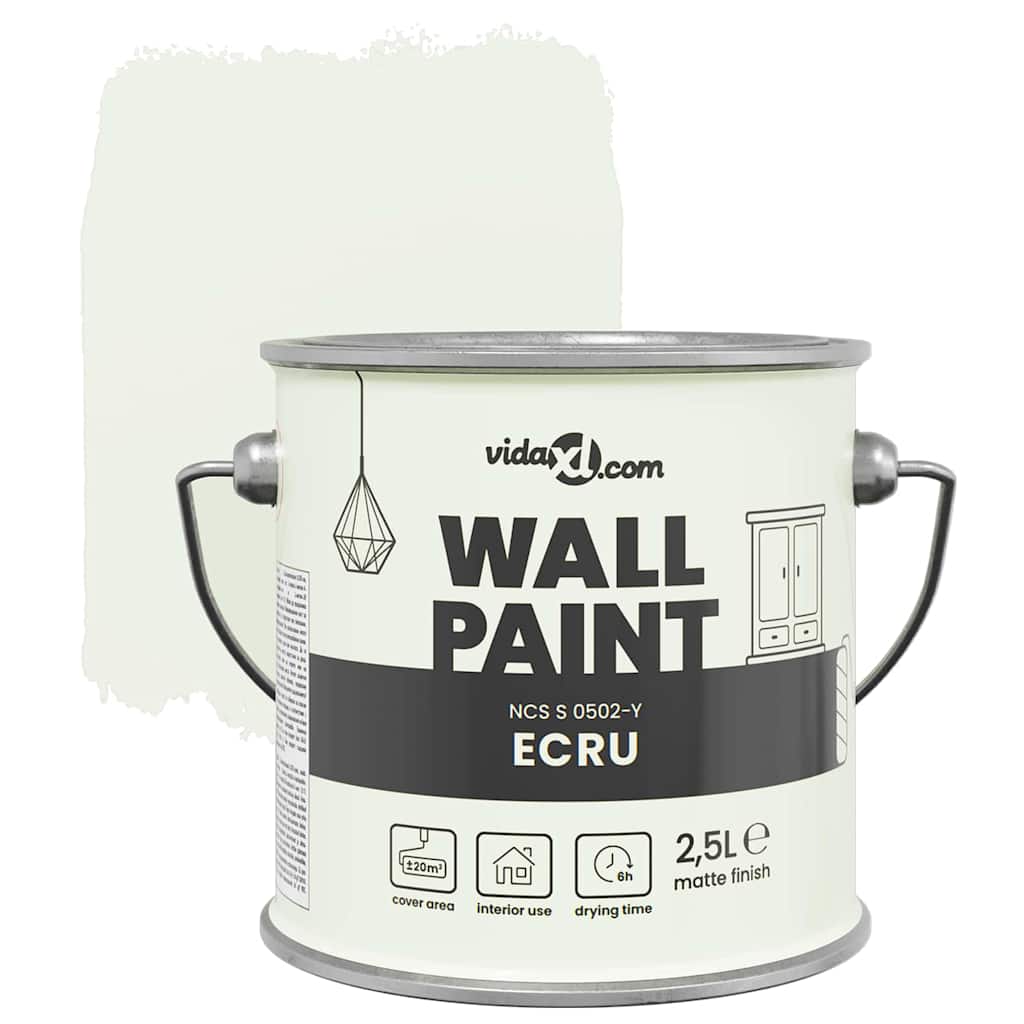 Pittura murale Ecrù 16.5 x 16.5 x 15.9 cm 4008520