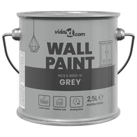 vidaXL Pittura murale Grigio 16.5 x 16.5 x 15.9 cm