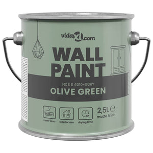 Pittura murale Oliver verde 16.5 x 16.5 x 15.9 cm 4008524