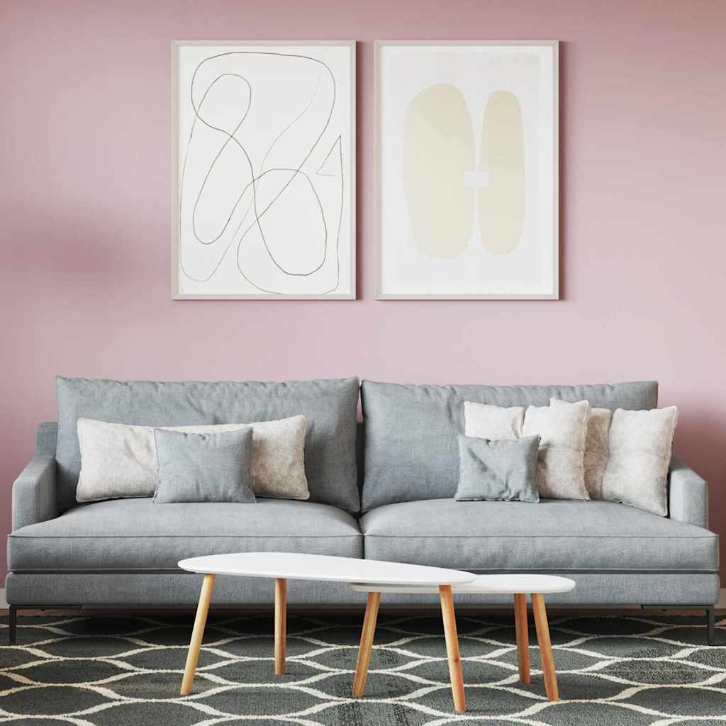 vidaXL Pittura murale rosa antico 16.5 x 16.5 x 15.9 cm