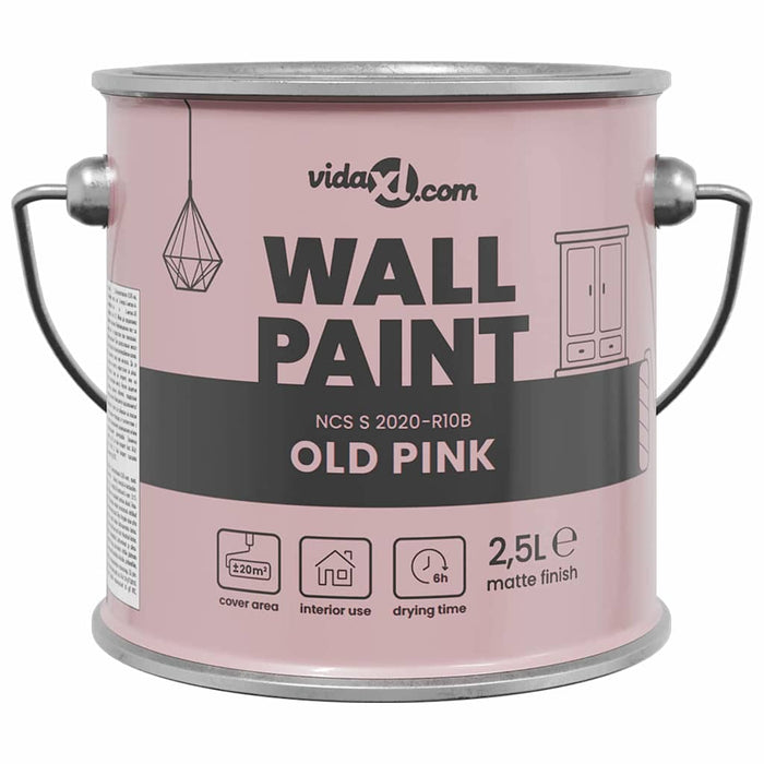 Pittura murale rosa antico 16.5 x 16.5 x 15.9 cm 4008525