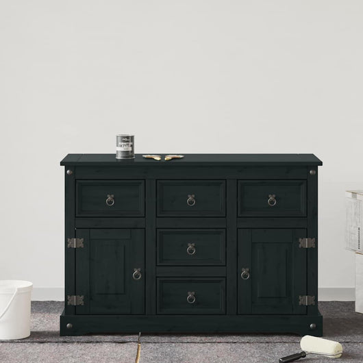 vidaXL Vernice per mobili Nero 10 x 10 x 12.2 cm