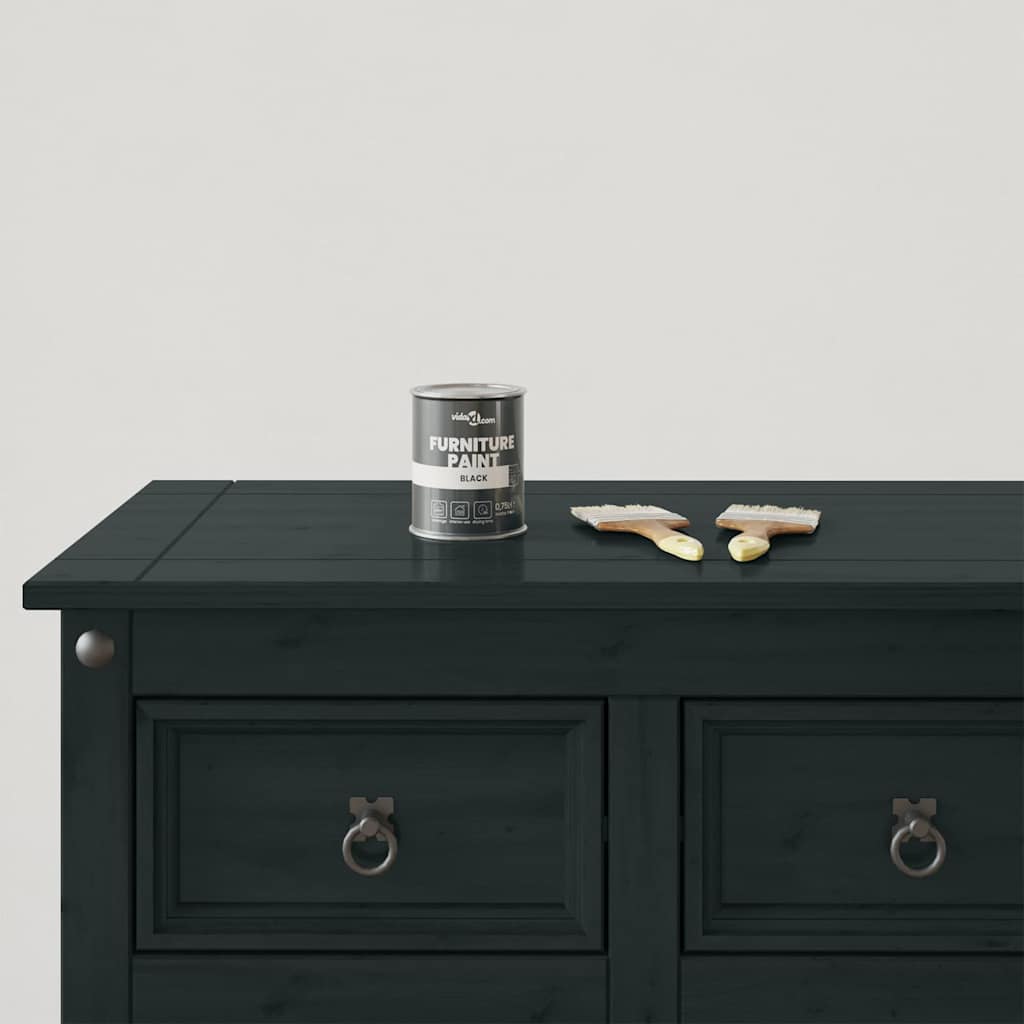 Vernice per mobili Nero 10 x 10 x 12.2 cm 4008528