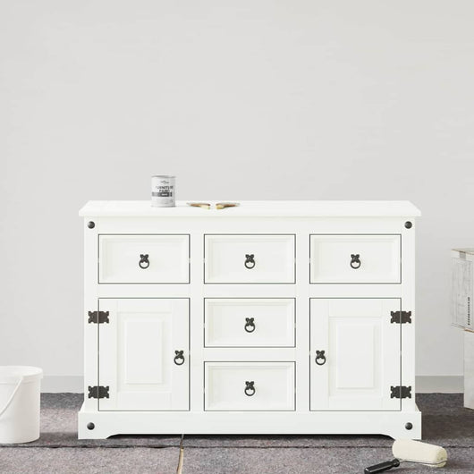 vidaXL Vernice per mobili Bianco 10 x 10 x 12.2 cm