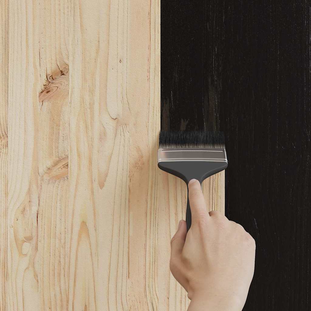 Vernice per legno Nero 16.5 x 16.5 x 15.9 cm 4008536