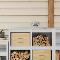 vidaXL Vernice per legno Grigio chiaro 16.5 x 16.5 x 15.9 cm