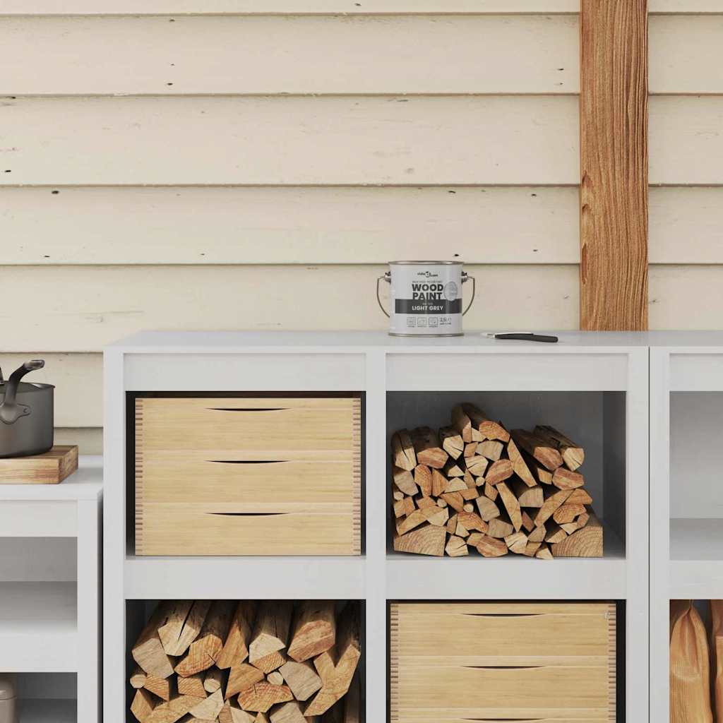 Vernice per legno Grigio chiaro 16.5 x 16.5 x 15.9 cm 4008538