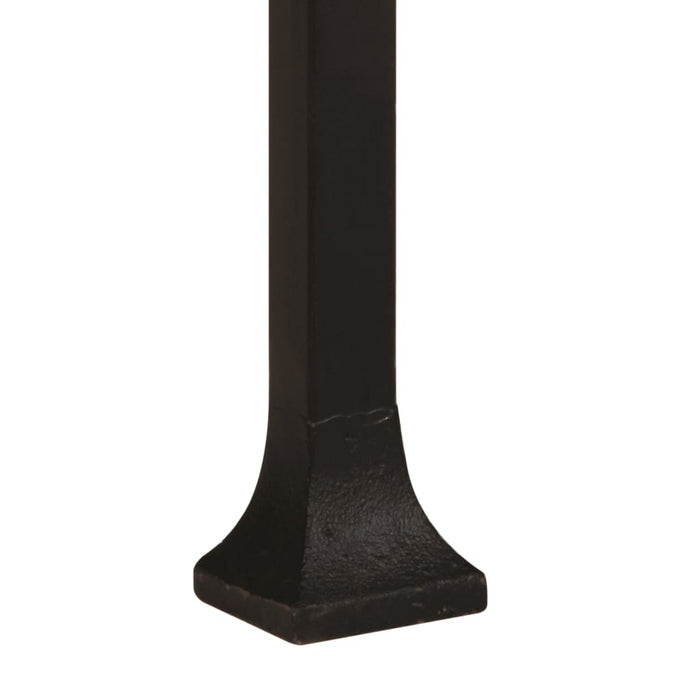 vidaXL Tavolino Bar Trattore Rosso e Marrone 55x120x107 cm Legno Mango