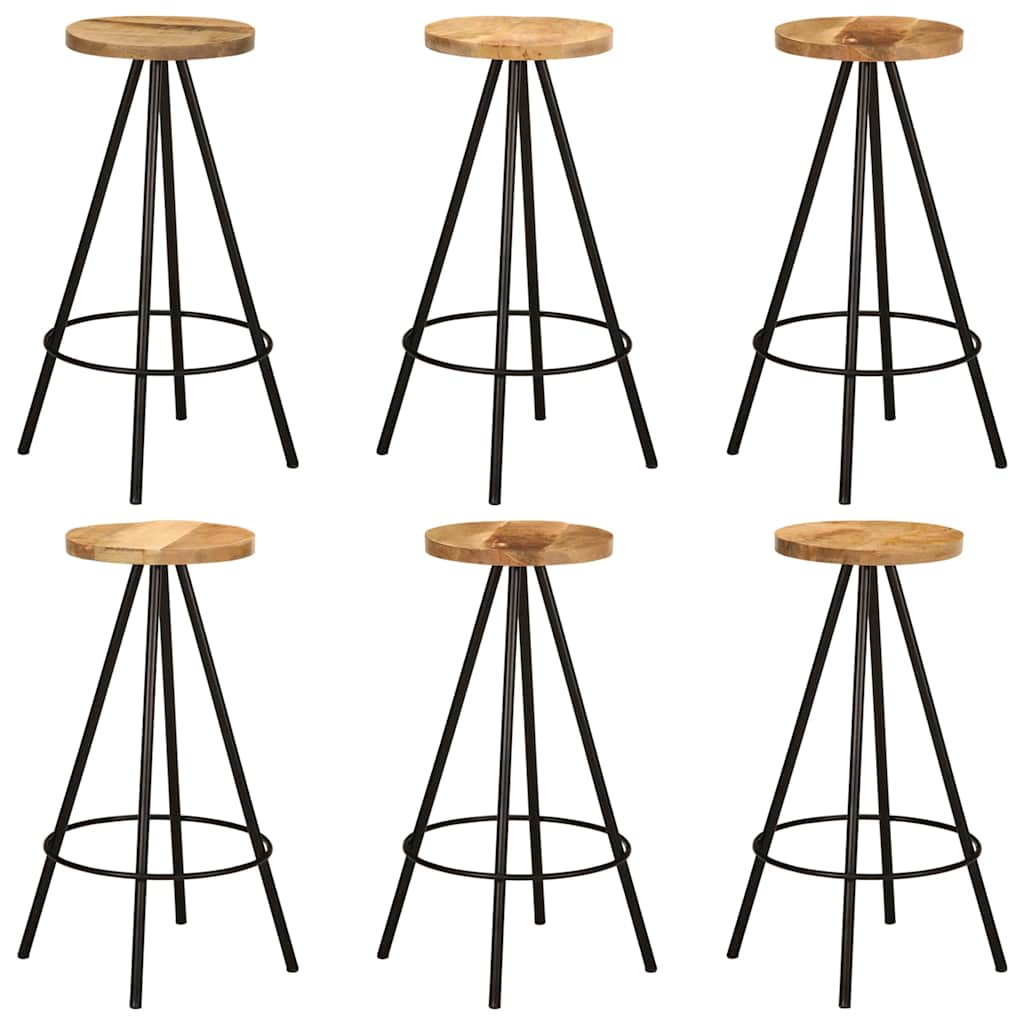 Set da Bar 7 pz in Legno Massello di Mango 4009370