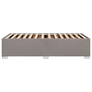 Giroletto senza Materasso-Struttura Letto Tortora 90x200 cm Tessuto 894065