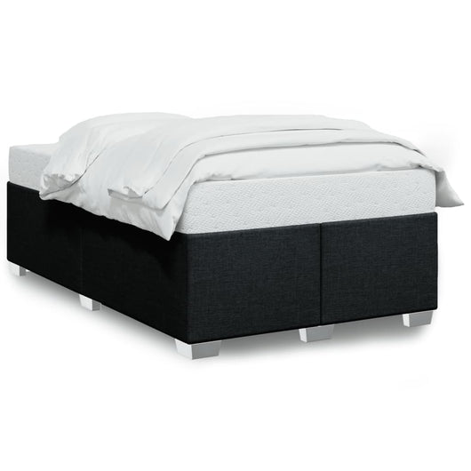 Giroletto senza Materasso-Struttura Letto Nero 120x190 cm in Tessuto 116909