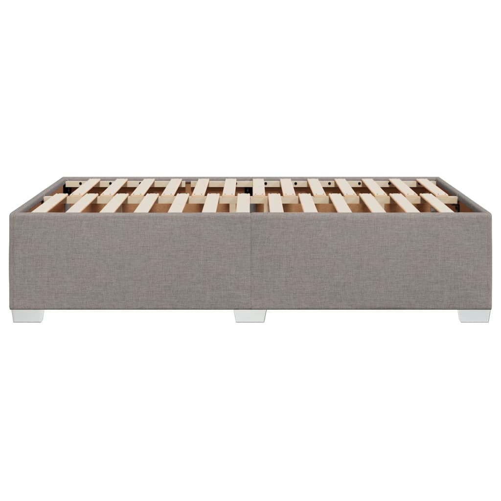 Giroletto senza Materasso-Struttura Letto Tortora 120x190 cm Tessuto 822587