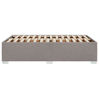 Giroletto senza Materasso-Struttura Letto Tortora 120x190 cm Tessuto 822587