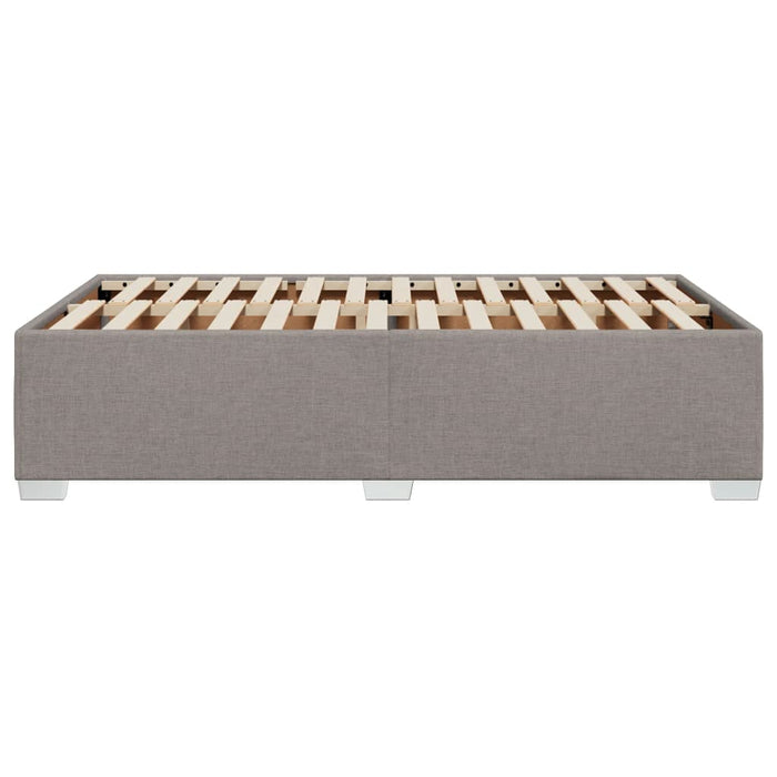 Giroletto senza Materasso-Struttura Letto Tortora 120x190 cm Tessuto 822587