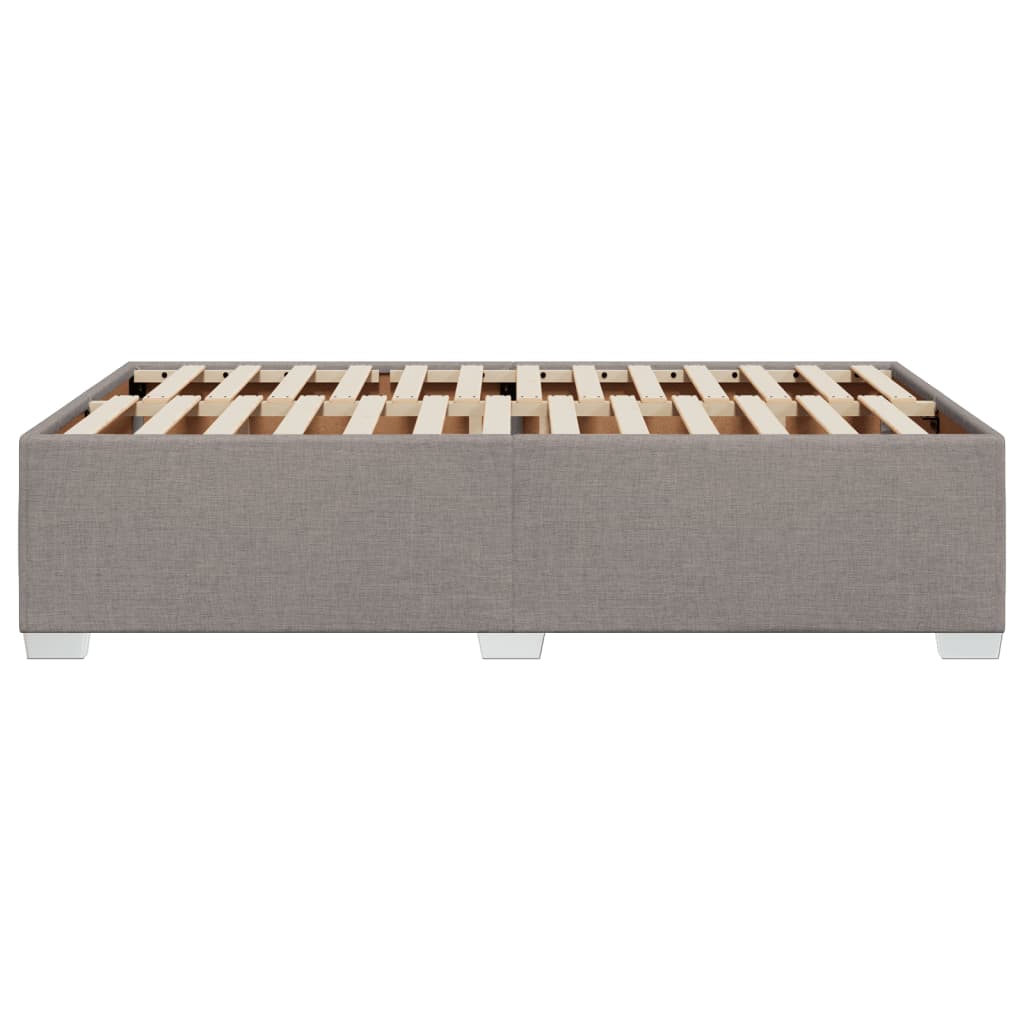 Giroletto senza Materasso-Struttura Letto Tortora 120x200 cm Tessuto 853193