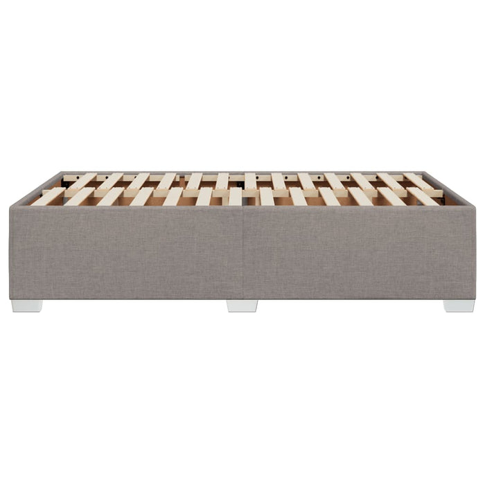 Giroletto senza Materasso-Struttura Letto Tortora 120x200 cm Tessuto 853193