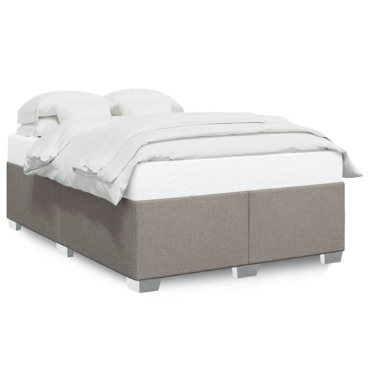Giroletto senza Materasso-Struttura Letto Tortora 140x190 cm in Tessuto 295690