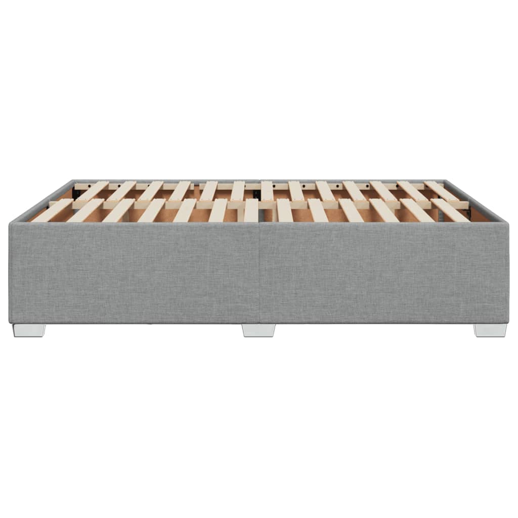 Giroletto senza Materasso Grigio Chiaro 160x200 cm Tessuto 3284485