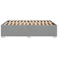 Giroletto senza Materasso Grigio Chiaro 160x200 cm Tessuto 3284485