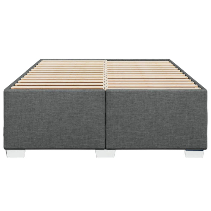 Giroletto senza Materasso Grigio Scuro 160x200 cm Tessuto 3284486