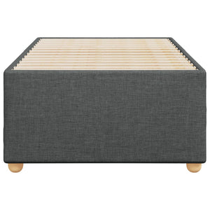 Giroletto senza Materasso Grigio Scuro 90x190 cm Tessuto 3284695