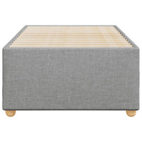 Giroletto senza Materasso Grigio Chiaro 90x200 cm Tessuto 3284701