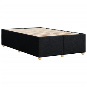 Giroletto senza Materasso-Struttura Letto Nero 120x190 cm in Tessuto 909483