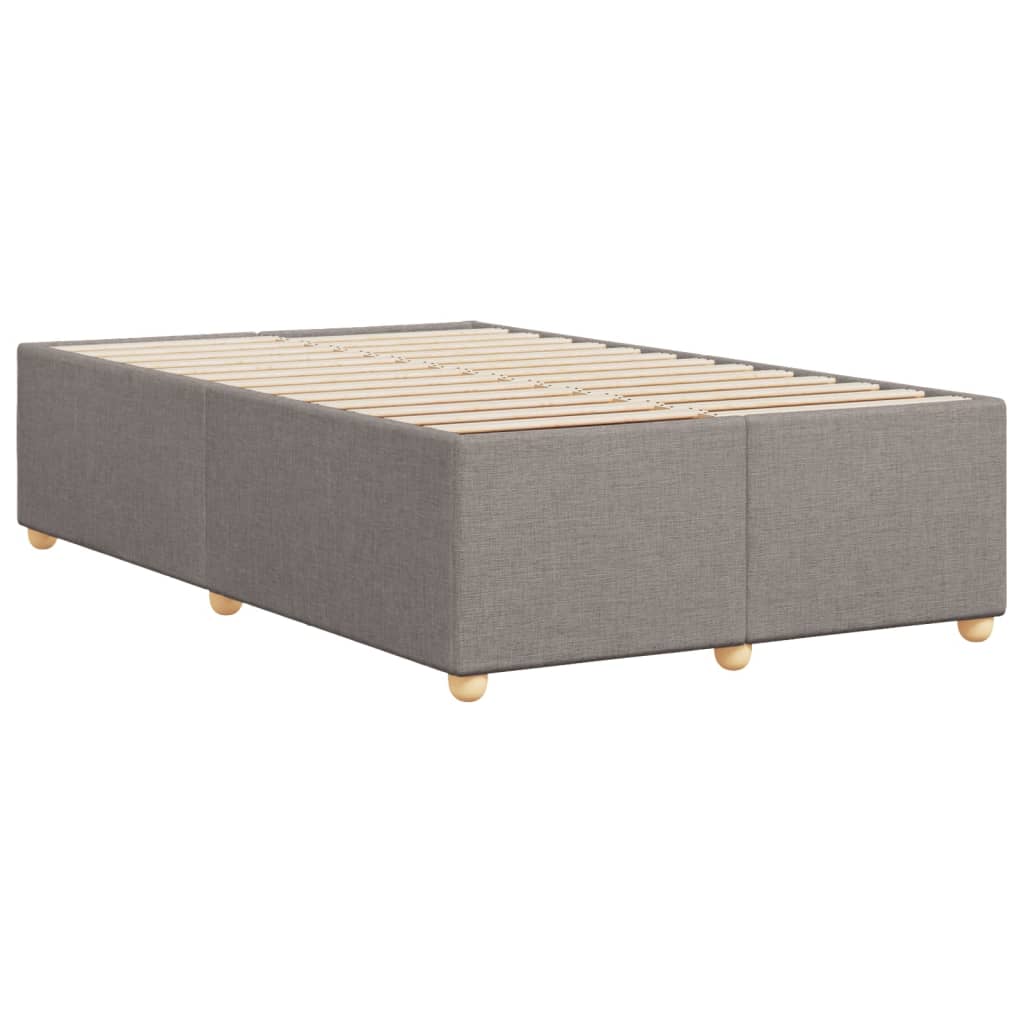 Giroletto senza Materasso-Struttura Letto Tortora 120x190 cm Tessuto 828830