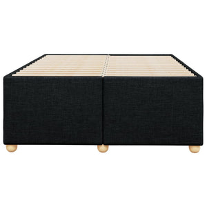 Giroletto senza Materasso Nero 120x200 cm Tessuto 3284724