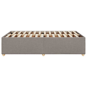 Giroletto senza Materasso-Struttura Letto Tortora 120x200 cm Tessuto 922959