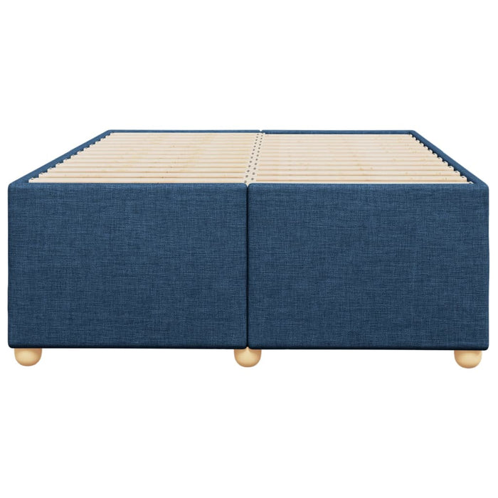 Giroletto senza Materasso Blu 120x200 cm in Tessuto