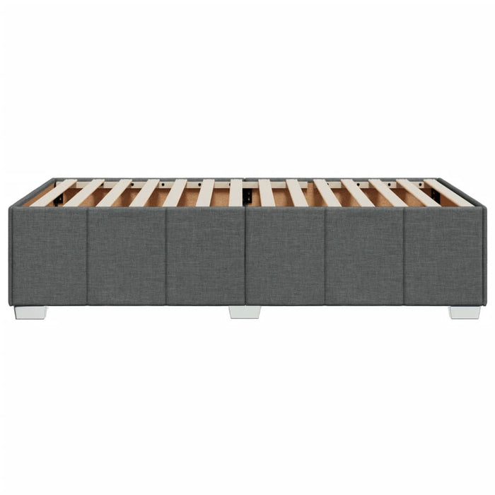 Giroletto senza Materasso Grigio Scuro 80x200 cm Tessuto 3284791