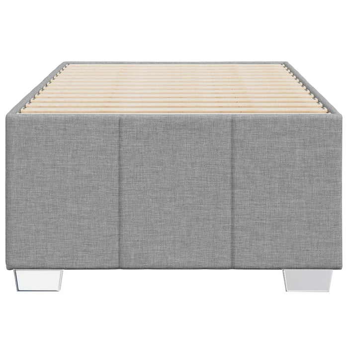 Giroletto senza Materasso Grigio Chiaro 90x190 cm Tessuto 3284797