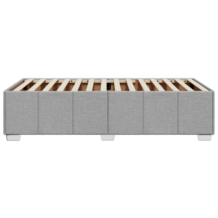 Giroletto senza Materasso Grigio Chiaro 90x190 cm Tessuto 3284797