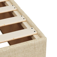 Giroletto senza Materasso Crema 120x190cm in Tessuto 3284823