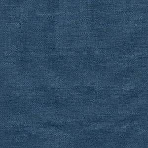 Giroletto senza Materasso-Struttura Letto Blu 140x190 cm in Tessuto 640851