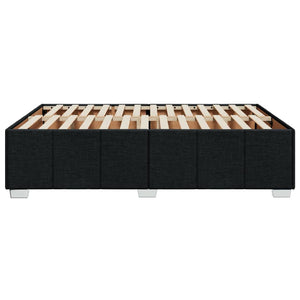 Giroletto senza Materasso Nero 160x200 cm in Tessuto 3284848