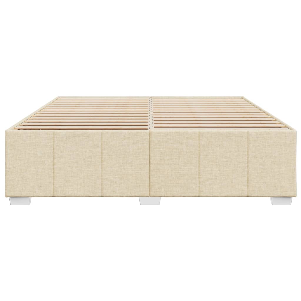 Giroletto senza Materasso Crema 200x200 cm in Tessuto 3284865