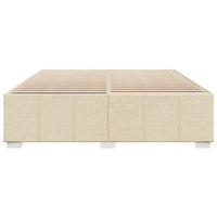 Giroletto senza Materasso Crema 200x200 cm in Tessuto 3284865